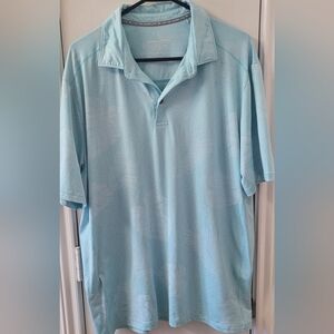 Light Blue Men's Tommy Bahama Polo Shirt